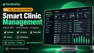 Best Clinic Management App for India | Token Queue, EMR, Billing - Full Demo screenshot 1