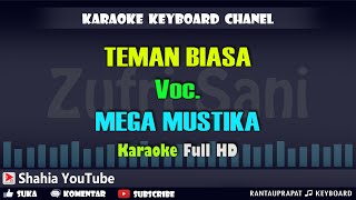 TEMAN BIASA VOC. MEGA MUSTIKA │ KARAOKE DANGDUT KN7000