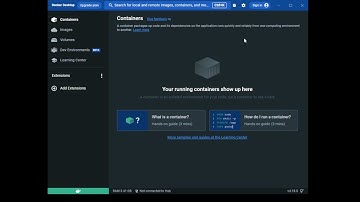 Walkthrough Docker factory reset