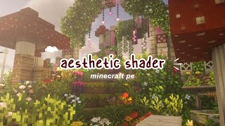 best aesthetic shader in mcpe  [1.17_1.18] ☁️ screenshot 5