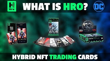 WHAT IS HRO? | DC PHYSICAL TRADING CARDS MEET NFTS AND THE BLOCKCHAIN!