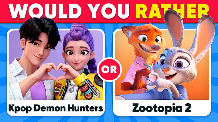 Would You Rather - KPop Demon Hunters vs Zootopia 2 💜🔥🦊 | Daily Quiz