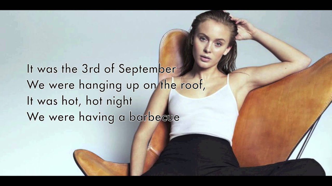 Zara Larsson Rooftop (lyrics video) YouTube