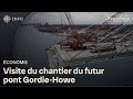 Le pont Gordie-Howe, un ouvrage spectaculaire