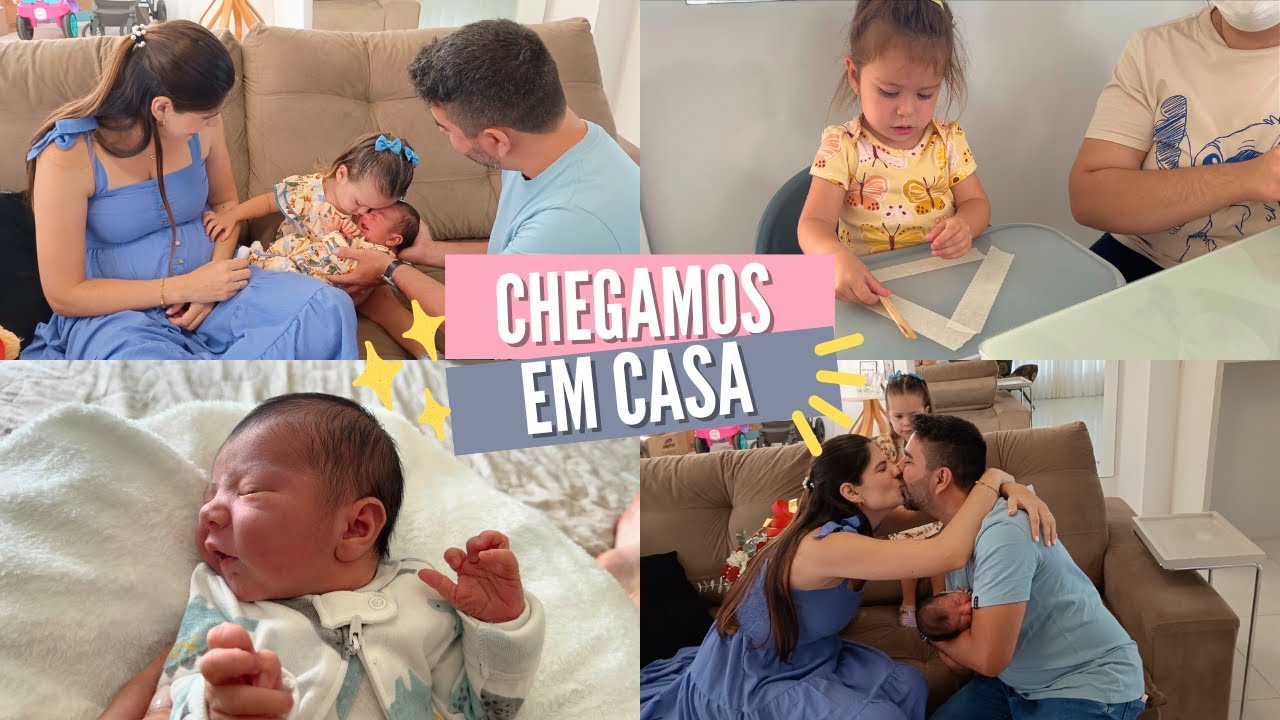 ENCONTRO DOS IRMÃOS + PRIMEIRO DIA EM CASA - Thamyê Baseggio