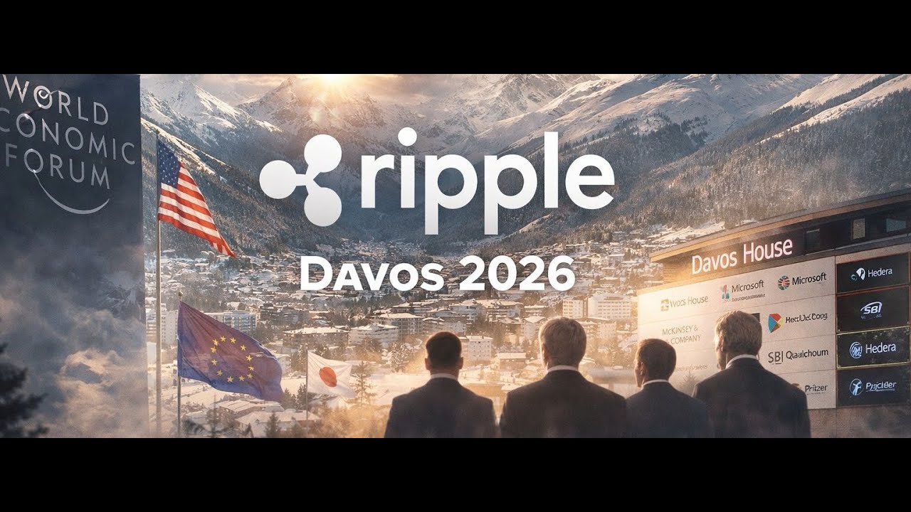🔴 EN DIRECTO: RIPPLE Y COINBASE REALIZAN ANUNCIO EN DAVOS 2026 🚨