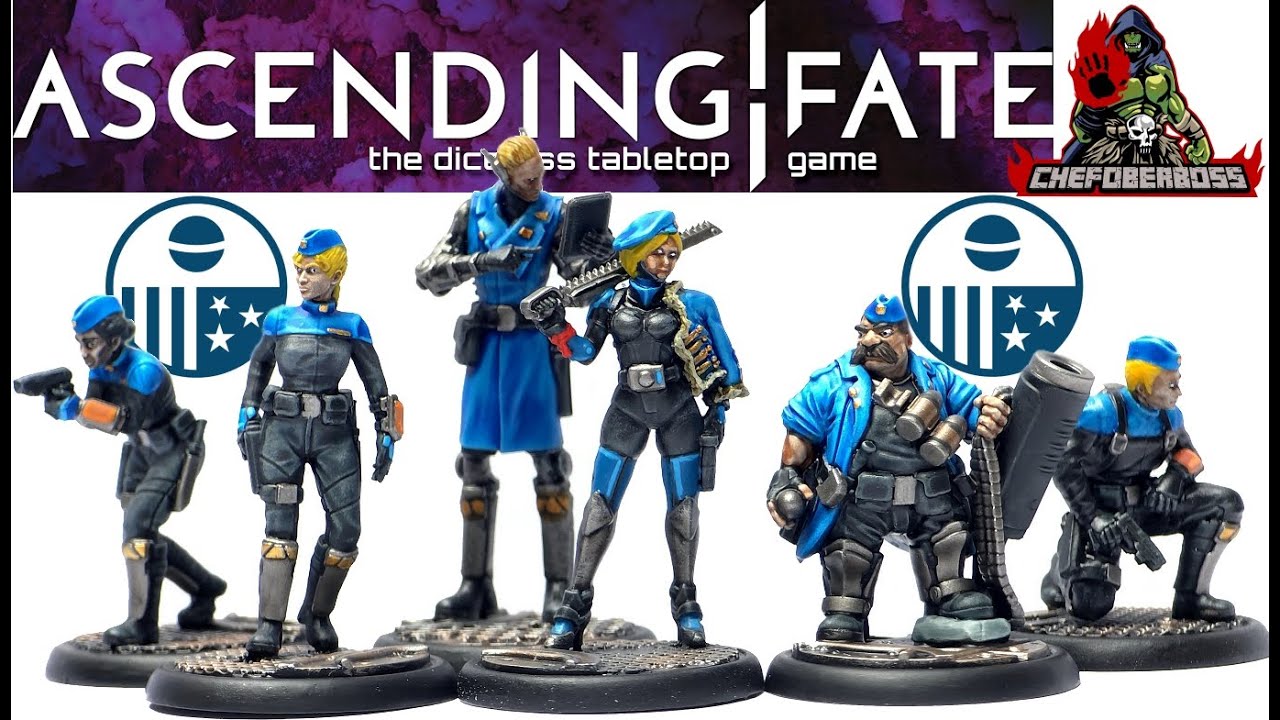 Bemal Tutorial: Komplex für Ascending Fate von Freebooter Miniatures (Skirmish, Tabletop Miniaturen)