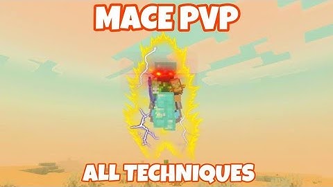 Minecraft PE mace PvP all techniques full guide from basics to advanced. #mcpe #pvp
