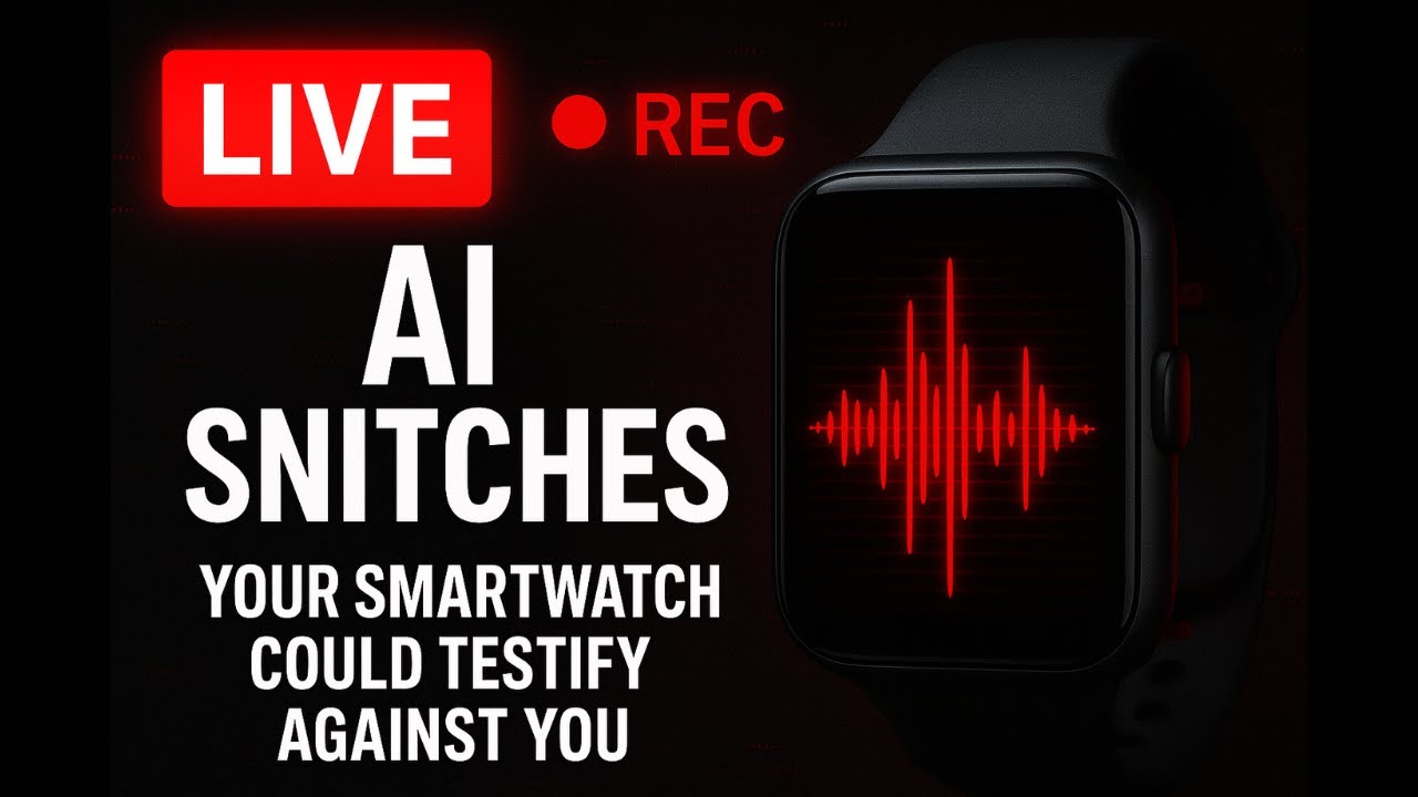 The Rise of AI Snitches How Your Smartwatch Could Testify Against You