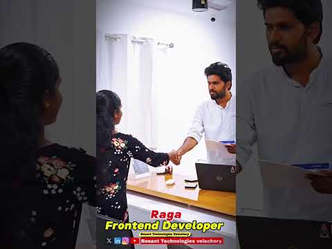 Frontend Developer Placement Success | Full Stack Course Chennai | Besant Technologies