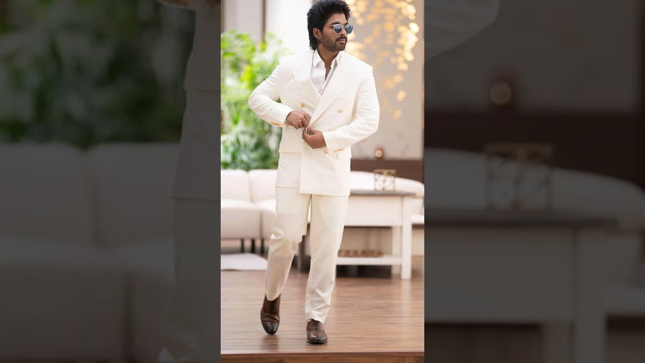 allu arjun stylish fashion 🥰