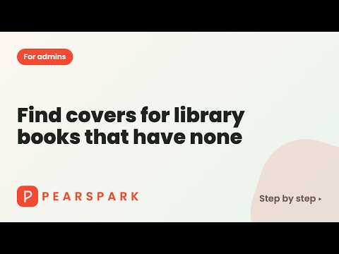 Video thumbnail: Find covers for library books that have none