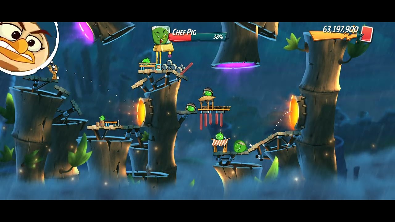 AB2 Angry Birds 2 King Pig Panic 5. Boss room only. Level 1926 February 26/2026