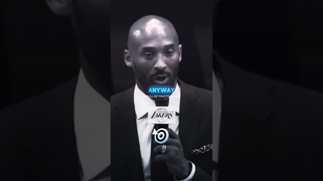 It's Not The Destination, It's The Journey | Kobe Bryant | MUST WATCH Inspirational Speech Video