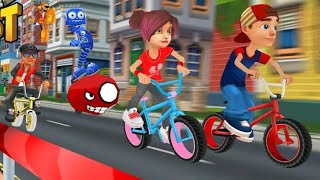 #Shorts Bike Blast Game | Bike Racing | Bike Rush Race | @SR Kids Learnings | New Bike Race Game screenshot 4