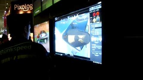 Bunkspeed SHOT Demonstrated Live on PQ Labs Touch Screen running on BOXX XXteme workstation