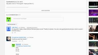 Kommentare beantworten ‒ Ich würde gerne!