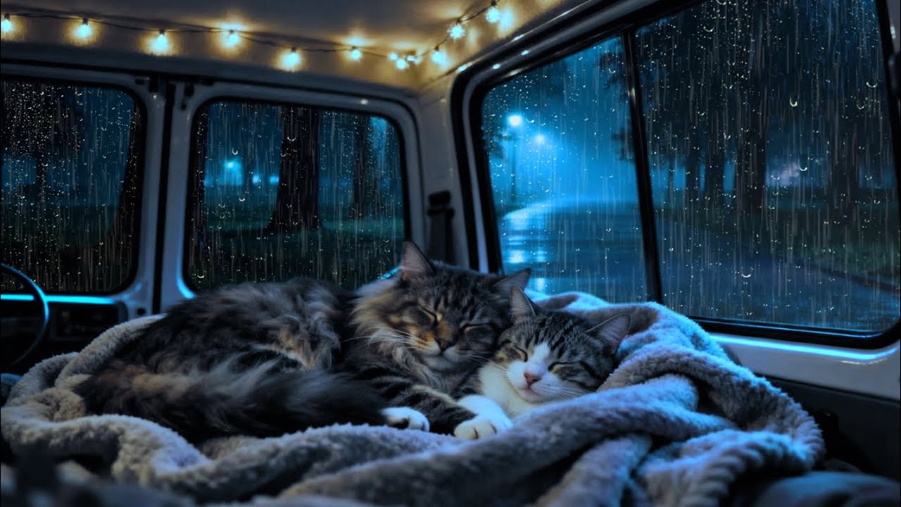 (NO ADS) ASMR SLEEP AID - PERFECT FOR SLEEP & MENTAL RECHARGING😴CAR CAMPING