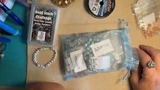 Bead Stash Challenge 2026 week 18 bonus-make a bracelet @DesertCatCreations