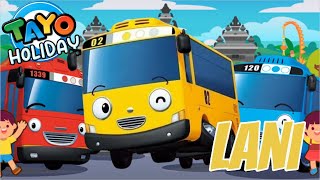 Lani Menjelajahi Kuta Bali  Tayo Holiday tayo telolet