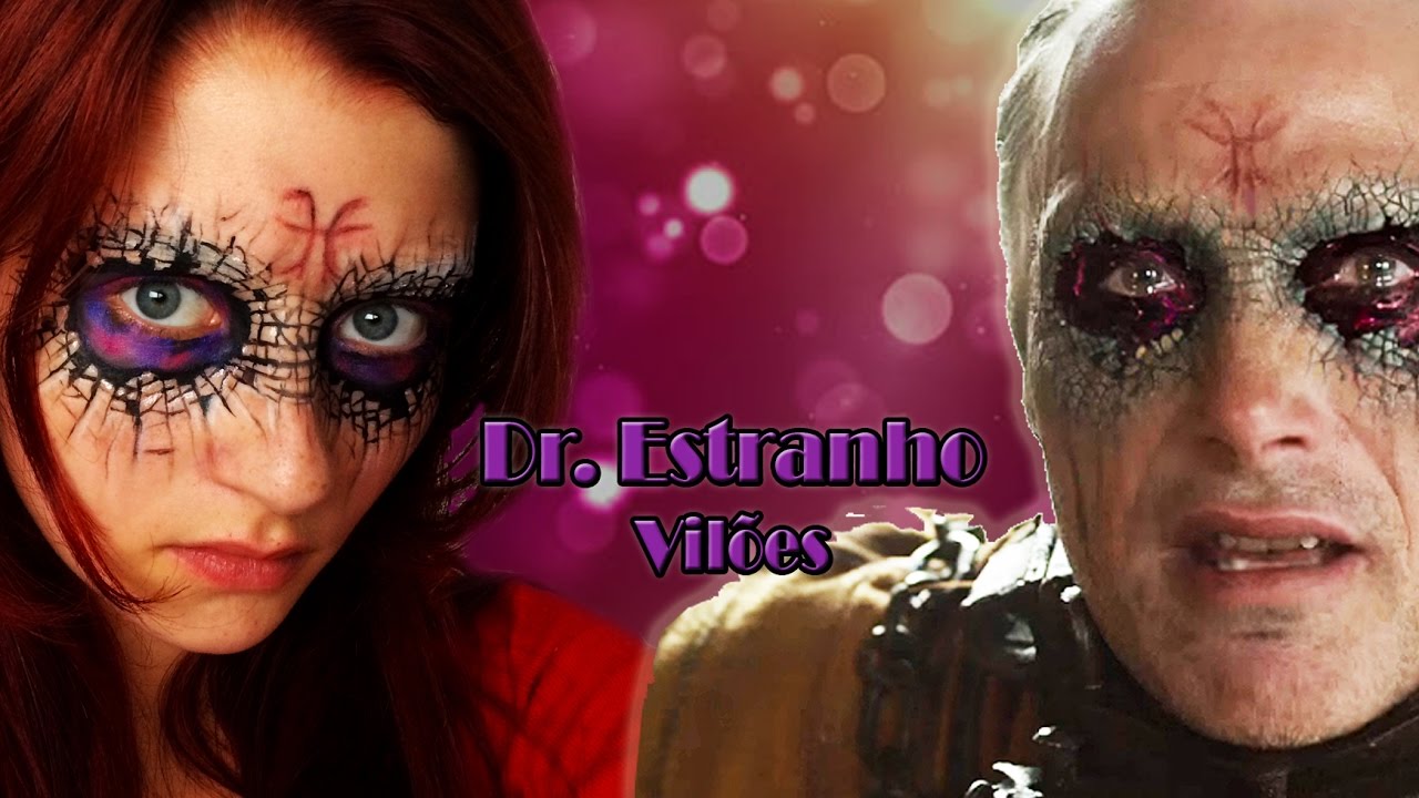 Maquiagem Vilões de Dr. Estranho