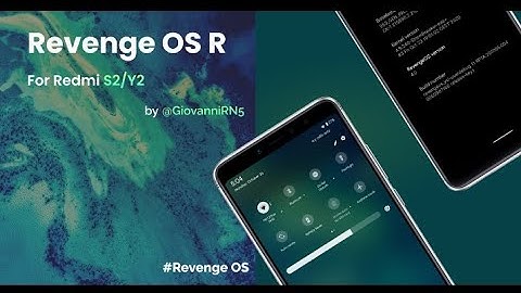 install android 11 ROM [revenge.os] redmi s2 ysl