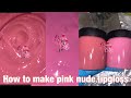 DIY: HOW TO MAKE PINK NUDE LIPGLOSS WITH MEASUREMENTS (VERY DETAILED) |LIFE OF AN ENTREPRENEUR