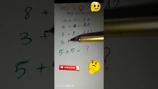résoudre-le!#test I. Q. magique#90%échouent #énigme#astuce #maths