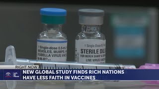 New global study finds rich nations have less faith in vaccines
