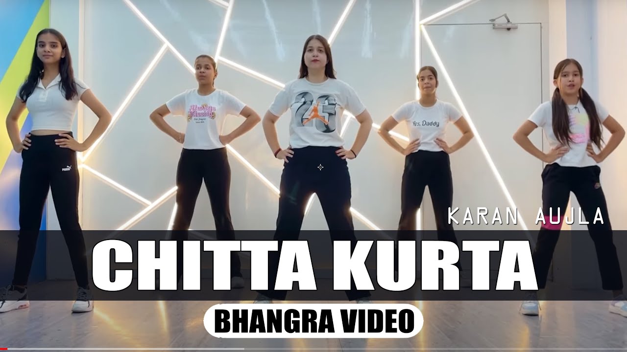 Chitta Kurta Bhangra  karan Aujla  Dhol mix  Group Bhangra Video  Pelican Dance Academy