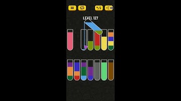 Water Sort Puzzle Level 127 Solved
