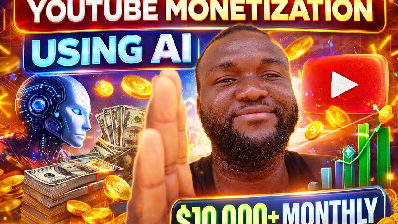 YouTube Monetization Using AI 🔥 How I Make Money with AI (No Face, No Stress)