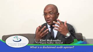 AGSA Part 3   What is a disclaimer audit opinion?