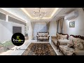 luxury triplex villa interiors at Vijayawada by rayon interiors