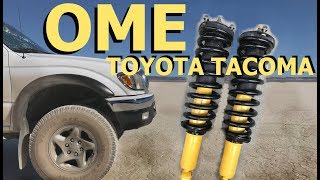 Toyota Tacoma Front Strut/Spring Replacement   OME Nitrochargers  Budget Overland Build