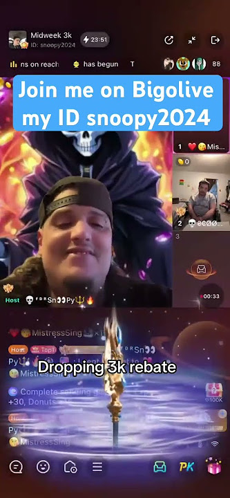 Join me on Bigolive