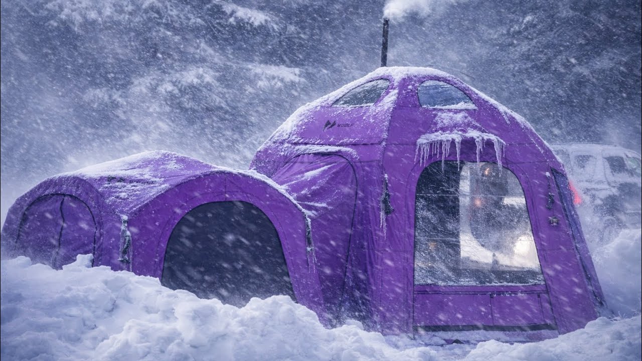 ЭКСТРЕМАЛЬНЫЙ КЕМПИНГ | МЕТЕЛЬ И СИЛЬНЫЙ ВЕТЕР ☀️