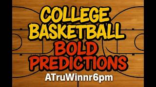BOLD College Basketball Picks 3.26.26 | March Madness SWEET 16