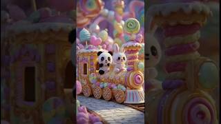 Candy Train 🍬🚂 Magic World 😲✨ #shorts | Funny Kids Videos | Kids Rhymes