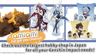 Find The Latest Genshin Impact Figures & Goods At Amiami