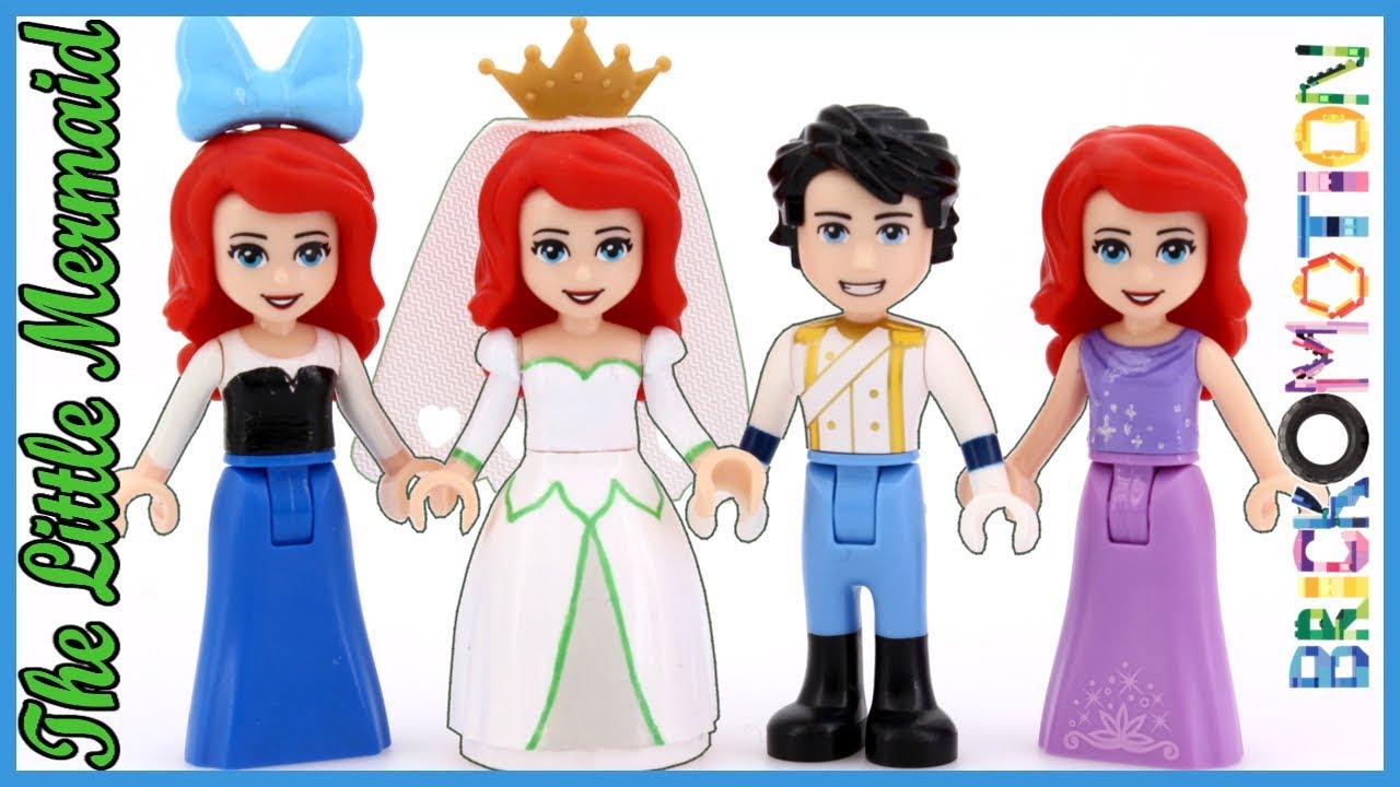 little mermaid lego