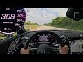 305+KPH Mercedes AMG SL63 AUTOBAHN Drive in Northern Germany | Lübeck to Rostock | 4K ASMR POV Drive