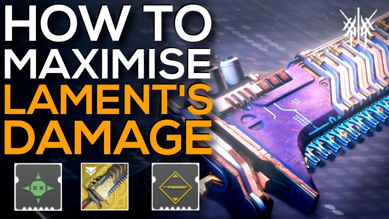 BEST WAY to Use THE LAMENT - Best DPS High Burst Damage - Exotic Build - Beyond Light -  Destiny 2