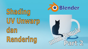 Tutorial Membuat Model Mug 3d  - Belajar Blender 2.91 Part 2