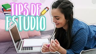 8 TIPS DE ESTUDIO que REALMENTE funcionan | Mariana Clavel