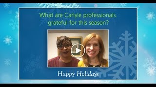 2016 Carlyle Holiday Video @OneCarlyle