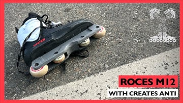 Roces Hazelton M12s with Create Originals Anti Rocker