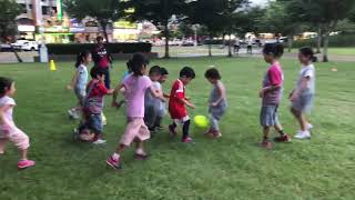 1080731融的足球課*警察兔兔 vs 美國蜘蛛人(22)