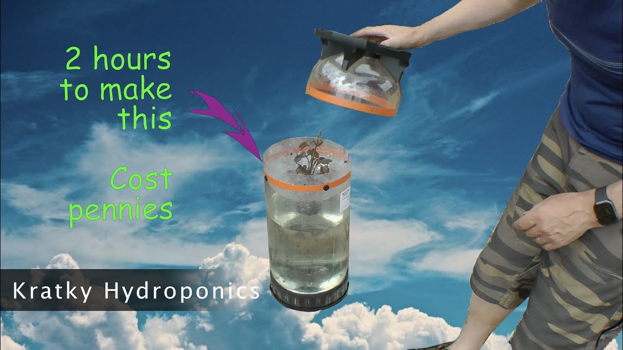Recycle KeyKeg project #7 | Make a Kratky Hydroponic unit using 20L keykeg