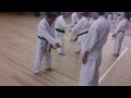 大阪 空手 松濤館流 karate shotokan osaka 尾畑博師範 武田紀一師範 修道館にて指導